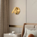 Axyaa LED Rotating Wall Light 3W Bedside Reading Stairway Lighting