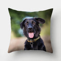 Dog Pattern Cushion Cover for Home Decor by Axyaa
