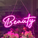Axyaa LED Flex Neon Beauty Salon Sign - USB Power - Wall Decor & Lighting