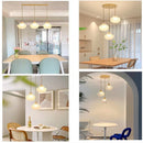 Axyaa Modern Sea Shell LED Wall Lamps Glass Lampshade Indoor Decor Lighting for Bedroom Dining Room Aisle