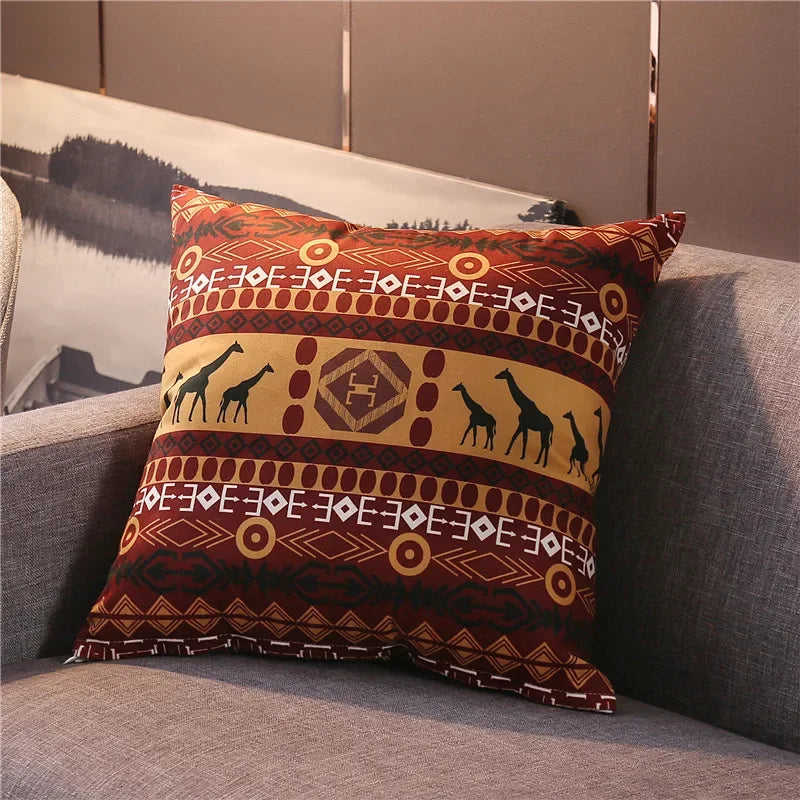 Axyaa Vintage Turkish Bohemia Pillowcase Cover Ethnic Persian Pattern