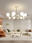 Axya French Cream Style Living Room Pendant Lamp