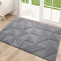 Axyaa Geometric Indoor Door Mat - Non-Slip & Absorbent Entryway Mat