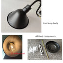 Axyaa Industrial Wall Lamp for Restaurant Coffee Shop Bedroom Lighting