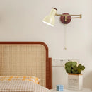 Axyaa Creamy Iron LED Wall Lamp Bedroom Living Room Bathroom Mirror Stair Light