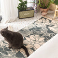 Axyaa Bohemian Retro Tassel Cotton Linen Rug 60x180 for Home Décor