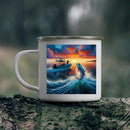 Enamel Mug for Camping & Fishing Enthusiasts | Axyaa Birthday Gift Mug