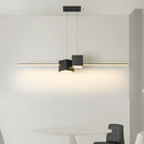 Axyaa LED Ceiling Chandelier: Modern Lighting Fixture for Dining Room, Living Room, Kitchen, and Aisle