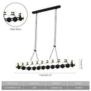 Axyaa Chinese Style Pendant Lights for Modern Living & Dining Room