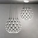 Axyaa Minimalist LED Pendant Light for Living Room and Restaurant Chandelier