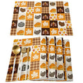 Axyaa Vintage Flower Non-slip Table Mats - Set of 6