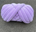Axyaa Super Velvet Chunky Yarn - Thick Cotton Wool Tube Yarn for DIY Handwork