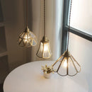 Axyaa Glass Chandelier Pendant Lights Modern Nordic LED Luxury Hanging Lamp