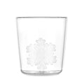 Axyaa 3D Christmas Glass Mug Cup - Snowflake Tree Snowman Design
