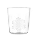 Axyaa 3D Christmas Glass Mug Cup - Snowflake Tree Snowman Design
