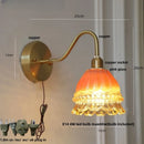 Axyaa Pink Jellyfish LED Wall Lamp - Modern Nordic Dining Room Lighting