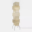 Axyaa Wabi-sabi Noguchi Style Rice Paper Floor Lamp LED E27 Living Room Decor