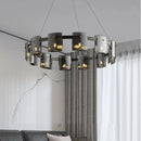 Axyaa Modern LED Pendant Chandeliers for Living Room and Dining Room。