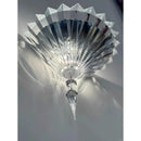 Axyaa High-End Crystal Wall Lamp for Living Room Bedroom Corridor Sofa Wall