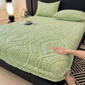 Axyaa Warm Flannel Fitted Sheets - 90/150/180/200 Sizes