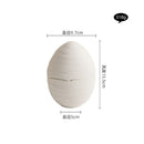 Axyaa White Ceramic Dessert Soup Bowl Set for Molecular Cuisine Tableware