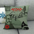Axyaa England Style Tower Sofa Decorative Cushion Cover - Living Room Throw Pillow