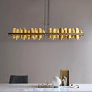 Axyaa Nordic Chandeliers Dining Room Pendant Lights Ceiling Hanging Lamps