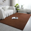 Pink Coral Velvet Carpet by Axyaa: Plush Living Room Rug for Home Decor and Kids Room