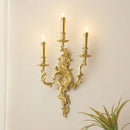 Axyaa Copper Candle Wall Lamp: European Style for Living Room, Bedroom, Dining Room