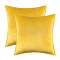 Axyaa Halloween Velvet Throw Pillow Cover Set - Various Sizes & Designs