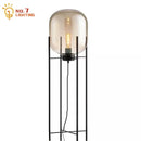 Axyaa Pulpo Glass Bubble Floor Lamp LED Iron Art Standing Lights
