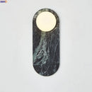 Axyaa Patterned Ceramic LED Wall Lamps - Mid Century Modern Living Room Fixtures