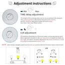 Axyaa Motion Sensor E27 Lamp Base Switch - Intelligent Infrared Body Detection