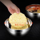 Axyaa Double Layer Stainless Steel Ramen Bowl - Large Soup Bowl