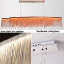 Axyaa Retro Tassel Chandelier for Restaurant and Kitchen Decor