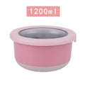 Axyaa Stainless Steel Food Sealing Bowl with Lid - Fresh-keeping Lunch Box