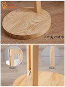 Axyaa Solid Wood LED Floor Lamp - Minimalist Nordic Design