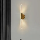 Axyaa Glass Pendant Lights Gold Copper LED Wall & Dining Room Lighting Fixtures