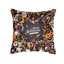 Axyaa Horror Pattern Polyester Pillowcase for Home Festival Decor