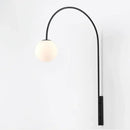 Axyaa Fishing Glass Wall Lamp, Minimalist Design for Dining & Living Room Décor
