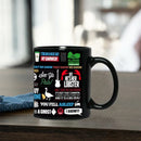 Axyaa Black Coffee Mug Set: Perfect Surprise Gift for Old Friends