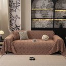 Axyaa Warm Fleece Sofa Cover: Anti-Slip, All-Inclusive, Large Blanket