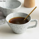 Axya Ceramic Handle Mug: Creative Beverage Cup for Coffee, Tea, Milk, and More