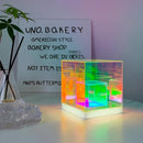 Axyaa LED Colorful Cube Lamp - Modern Bedroom & Living Room Decor