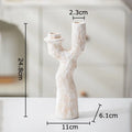 Axyaa Tree Branches Ceramic Vase Desk Decoration for Aesthetic Room Decor