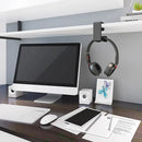 Table Gaming Headphone Holder Arm Clamp Hook Storage by Axyaa