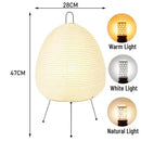 Nordic Rice Paper LED Floor Lamp for Bedroom, Living Room - Axyaa Lighting