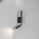 Axyaa Adjustable Rotating LED Reading Light for Home, Hotel, Study - Retro Minimalist Wall Lamp