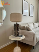 Marble Table Lamp LED E27 Modern Minimalist Art Decor Axyaa Brand