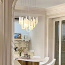 Axyaa LED Chandelier for Modern Home Decoration and Indoor Lighting